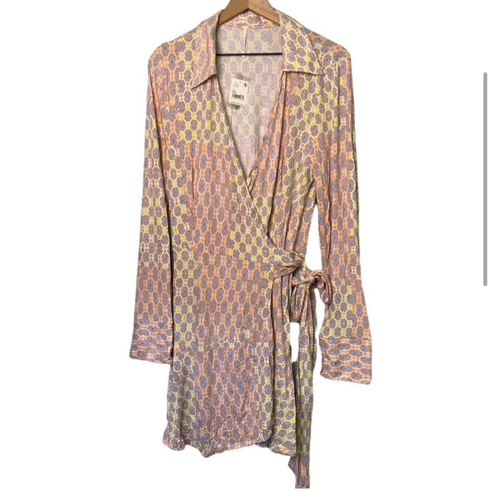 Free People Rhetta Wrap Dress - Picture 4 of 5
